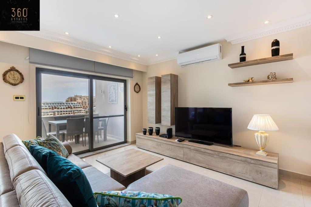 One Of A Kind, Seafront Property In St Georges Bay By 360 Estates St. Julian's Exteriör bild